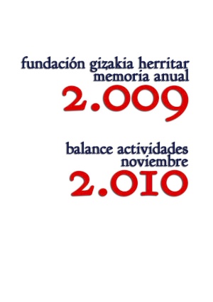 Memoria de 2009